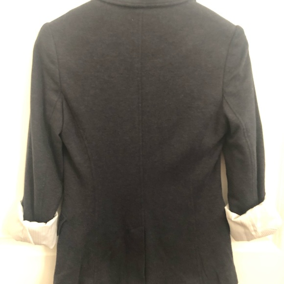 Aritzia Talula Navy Boyfriend Blazer Size 2 - Picture 5 of 5